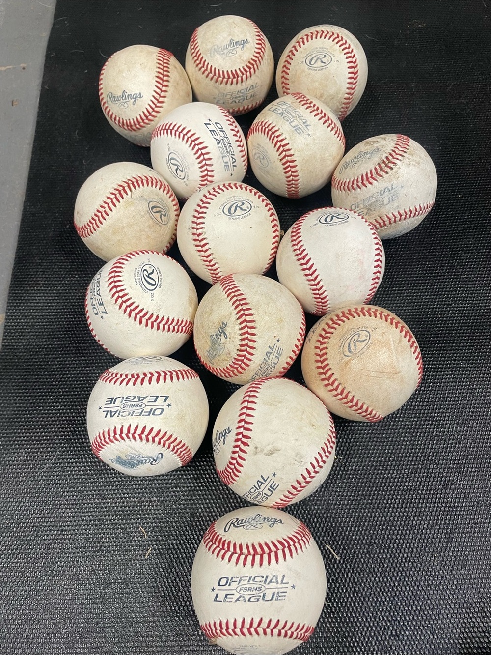 Rawlings Official League Baseballs Lot